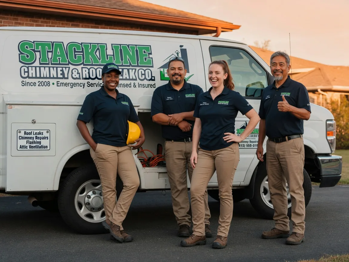 Chimney flashing repair company in Keller, VA